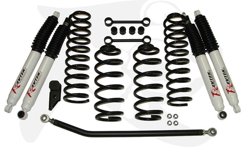 Jeep JK 3.0 Inch Front 3.0 Inch Rear Coil Spring Lift Kit Upgrade 07-15 Jeep Wrangler JK Revtek